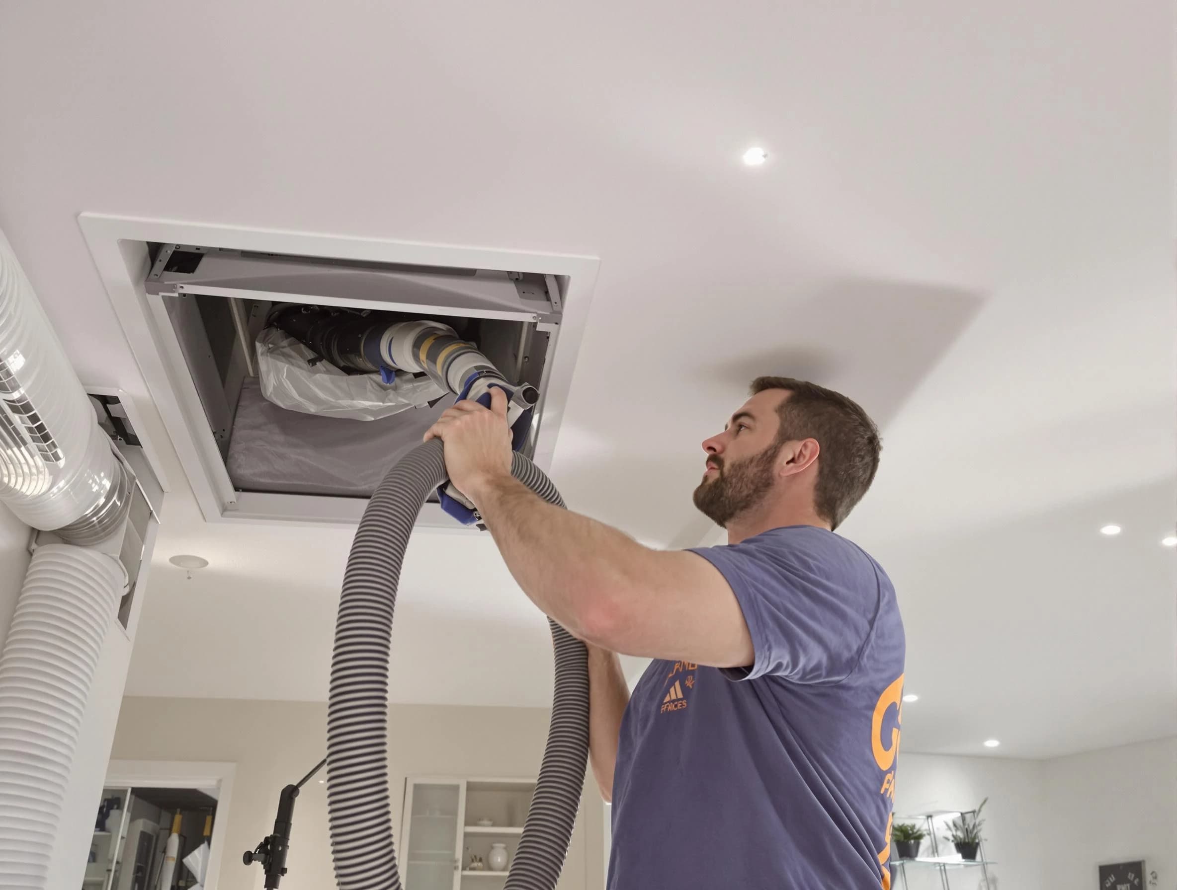 Precision indoor duct cleaning by Pittsburgh Air Duct Cleaning in Pittsburgh