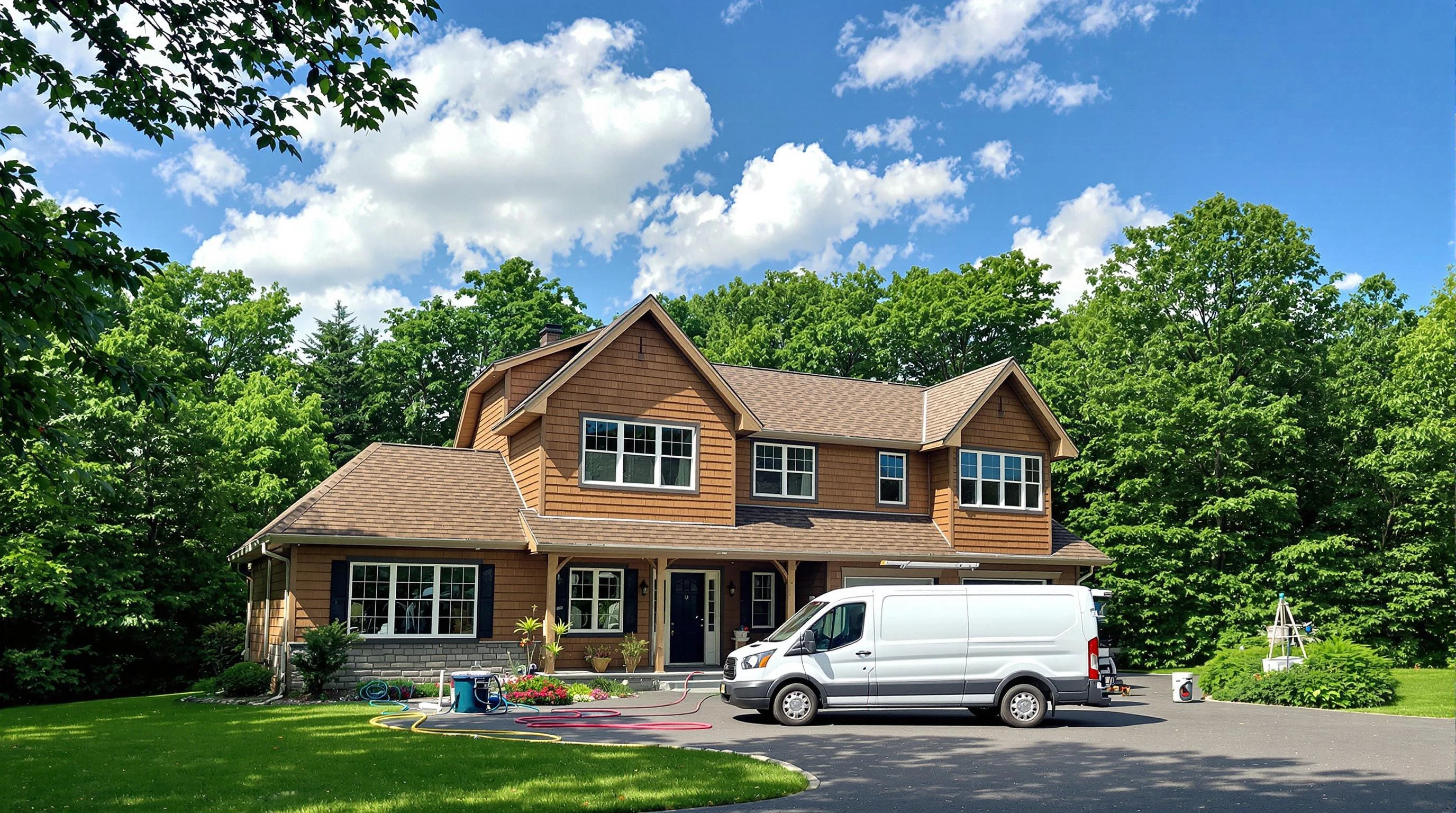 Pittsburgh Air Duct Cleaning air duct cleaning crew working in Ross, PA