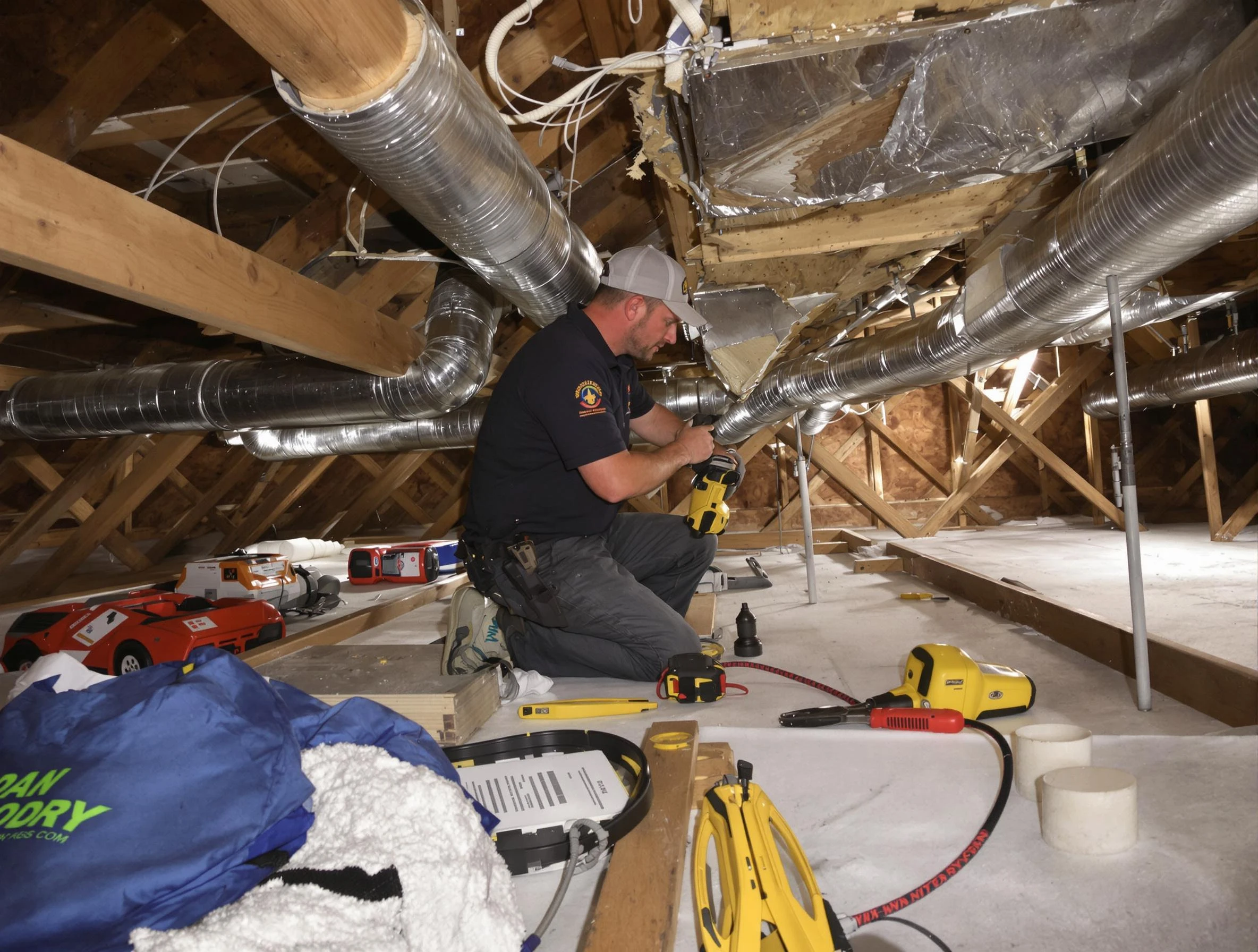 Professional air duct repair by Pittsburgh Air Duct Cleaning in Pittsburgh